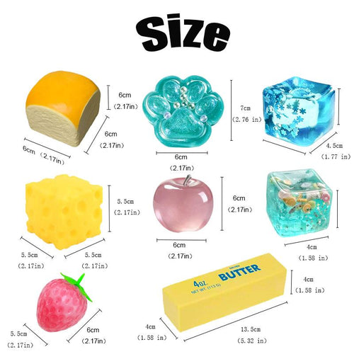 Kizmo SquishPop™ Sensory Fun Box – 8PCS