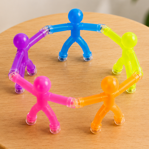 Kizmo FlexiBuild Creative Magnetic Stickman set - 10 pieces