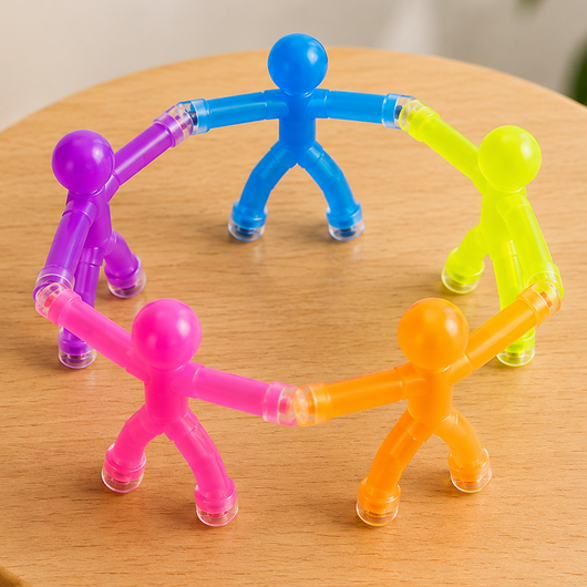 Kizmo FlexiBuild Creative Magnetic Stickman set - 10 pieces