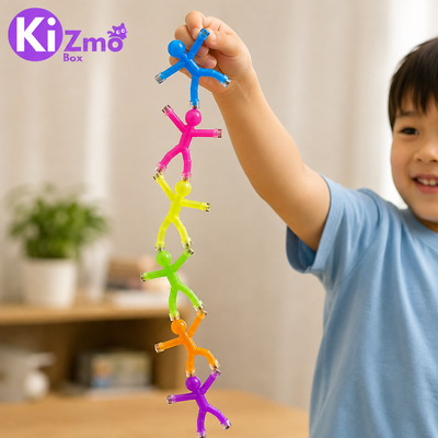 Kizmo FlexiBuild Creative Magnetic Stickman set - 10 pieces