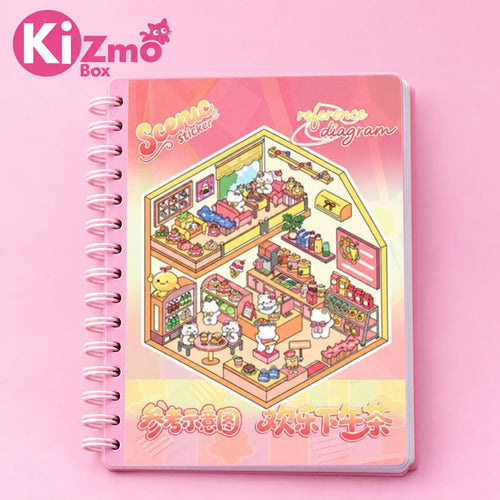 Kizmo ScenePop™ 3D Sticker Adventure Book