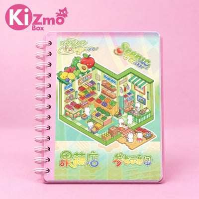 Kizmo ScenePop™ 3D Sticker Adventure Book