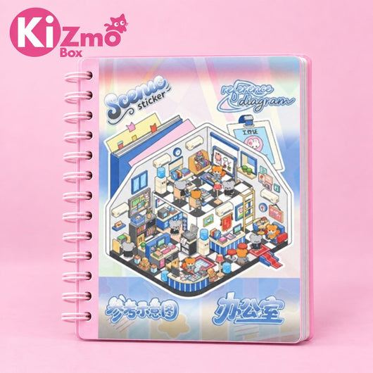 Kizmo ScenePop™ 3D Sticker Adventure Book